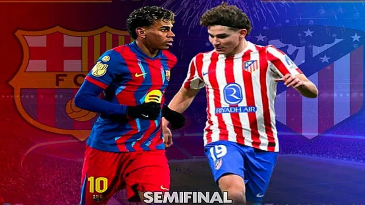 توقيت مباراة برشلونة وأتلتيكو مدريد بقمة كأس ملك إسبانيا وتطورات أزمة مقر الكاف